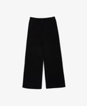 Трико панталони с копчета по страничните шевове, черни за момичета Gulliver