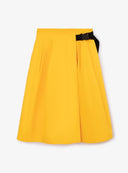 Панталони-кулоти с прехлупване имитиращо за МОМИЧЕ основен изглед