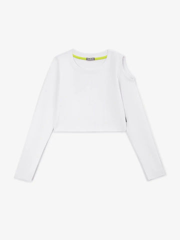 Оригинален кроп-топ с "капка", която разкрива рамо от Gulliver