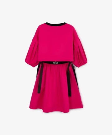 Рокля от поплин, която създава ефект на комплект от Gulliver