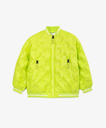 Зелено пролетно яке с подплата за момичета Gulliver