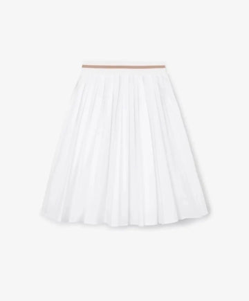 Пола на плисе с трикотажен колан от Gulliver