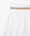 Пола на плисе с трикотажен колан от Gulliver