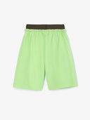 Трикотажни къси панталони от пике с имитация на многослойност от Gulliver