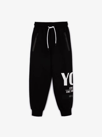 Трикотажни панталони-джогъри с контрастна декорация от Gulliver