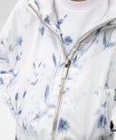 Яке за момиче от шушляк с флорален принт бяло Gulliver