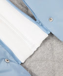 Детско капитонирано палто със сваляща се яка синьо Gulliver