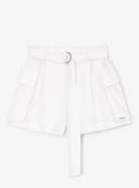 Шорти за момиче от бели за МОМИЧЕ основен изглед