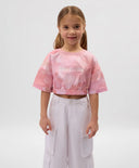 Съкратена детска блуза за МОМИЧЕ основен изглед