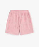 Шорти за момиче от хавлиен трикотаж розови Gulliver