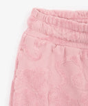 Шорти за момиче от хавлиен трикотаж розови Gulliver