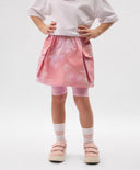 Детска пола с карго джобове розова Gulliver