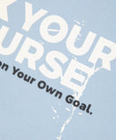 Тениска за момче с принт синя Gulliver