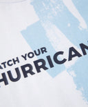 Тениска с къс ръкав за момче с принт бяла Gulliver