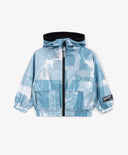 Яке с качулка за син за МОМЧЕ основен изглед