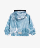 Яке с качулка за момче с принт син Gulliver