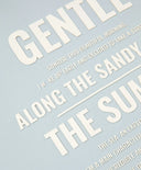 Детска трикотажна рокля с качулка, права свободна кройка, без ръкави, синя Gulliver