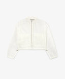 Жакет за момиче от мрежа кремав Gulliver