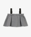 Детски трапецовиден топ на райета от тънък текстил с широки регулируеми презрамки Gulliver