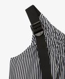 Детски текстилен сарафан с асиметрична кройка и едно открито рамо, комбиниран Gulliver