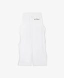 Панталони тип „труби“ за момиче от трико с подвижни детайли бели Gulliver