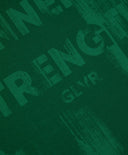 Тениска за момче с принт на гърба оверсайз зелена Gulliver