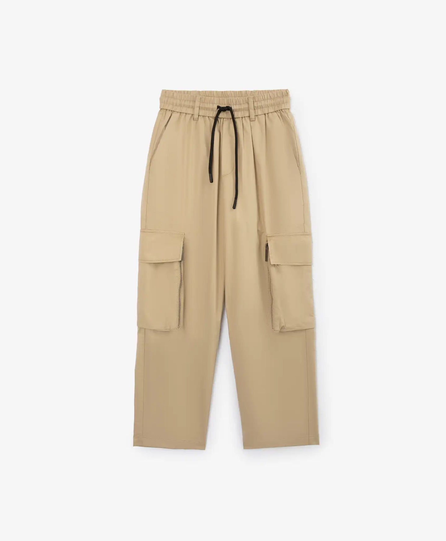 Текстилни панталони за момче с карго джобове бежови Gulliver