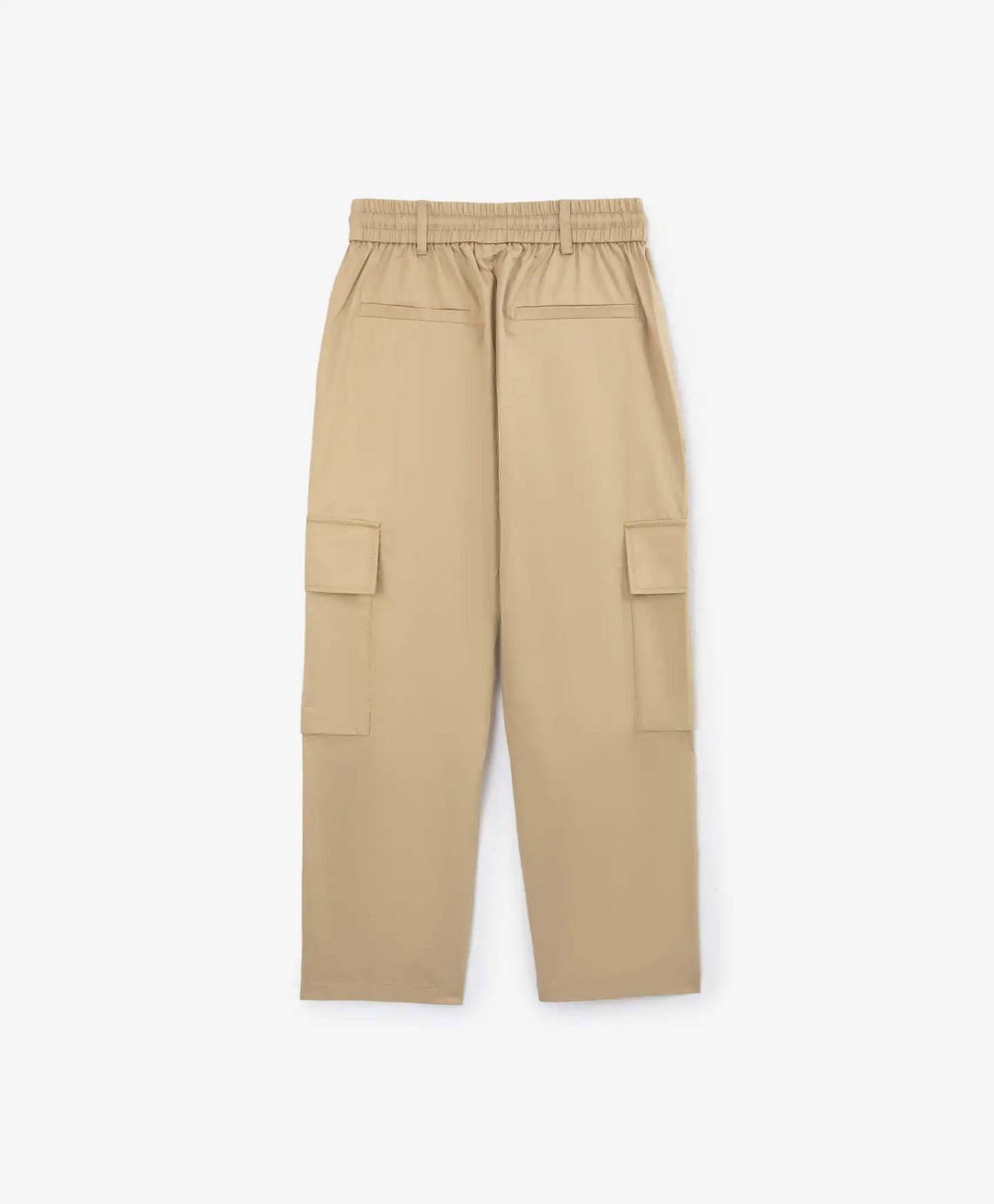 Текстилни панталони за момче с карго джобове бежови Gulliver