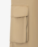 Текстилни панталони за момче с карго джобове бежови Gulliver