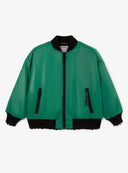 Утеплено яке-бомбер зелен за МОМЧЕ основен изглед