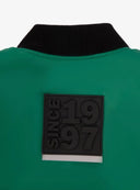 Утеплено яке-бомбер за момче от шушляк зелен Gulliver