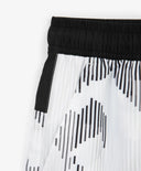 Плувни шорти за момче с принт бели Gulliver