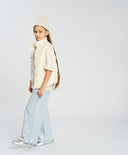 Елек за момиче утеплен бял за МОМИЧЕ основен изглед