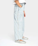 Дънки палацо за момиче сини Button Blue