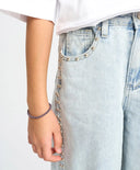 Дънки палацо за момиче сини Button Blue