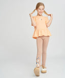 Клин за момиче кафяв за МОМИЧЕ основен изглед