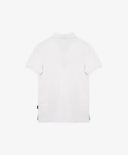 Поло с къс ръкав от пике, бяло за момче Gulliver