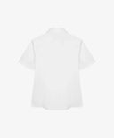 Класическа риза с къс ръкав бяла от Gulliver