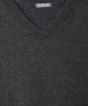 Жилетка плетена с Vотобразно деколте сива от Gulliver