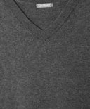 Жилетка плетена с Vотобразно деколте сива от Gulliver