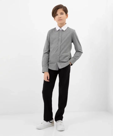 Панталон класически прав силует черен от Gulliver