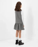 Сарафан с ниска талия сив от Gulliver