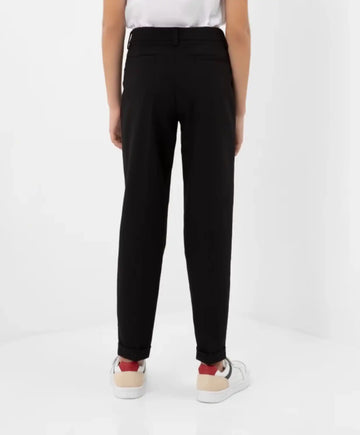 Къс панталон с маншети черен от Gulliver