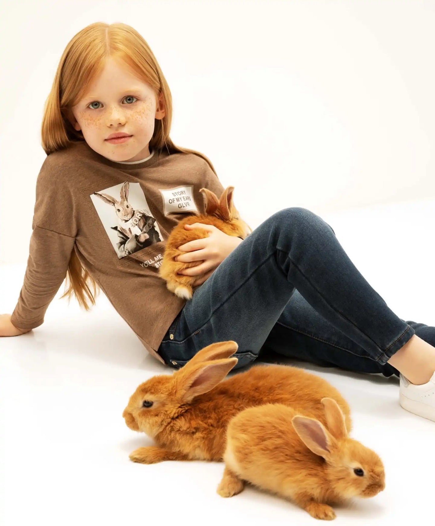 Поларени дънки син цвят