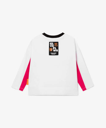 Блуза с дълъг ръкав бяла Gulliver