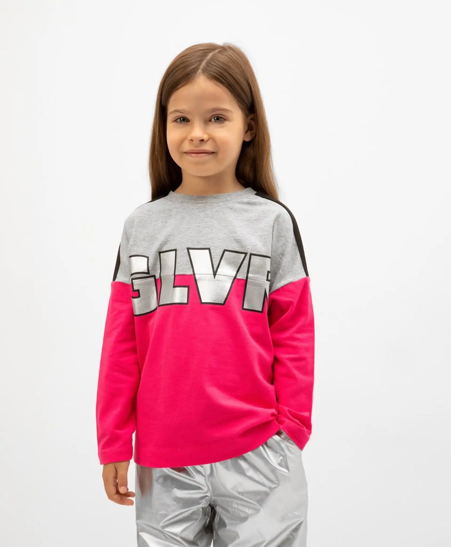 Блуза с дълги ръкави colorblock Gulliver