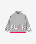 Сива меланжирана поло блуза от Gulliver