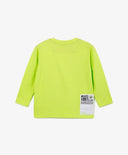 Блуза с дълъг ръкав зелен цвят Gulliver