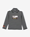 Мека комфортна поло блуза от раирано трико от Gulliver