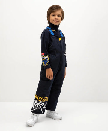 Зимен панталон с цветовен принт Gulliver